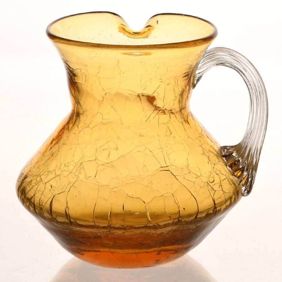 Sandwich Glass Miniatures 3" Pitcher/Vase by Pilgrim Glass-1
