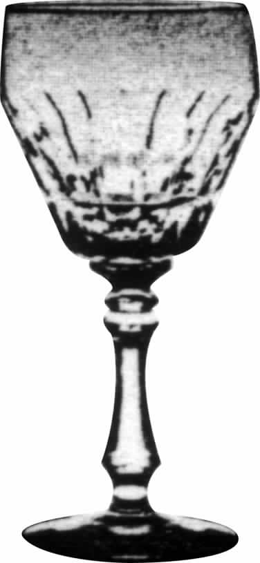 Elba Water Goblet by Queen Lace-1