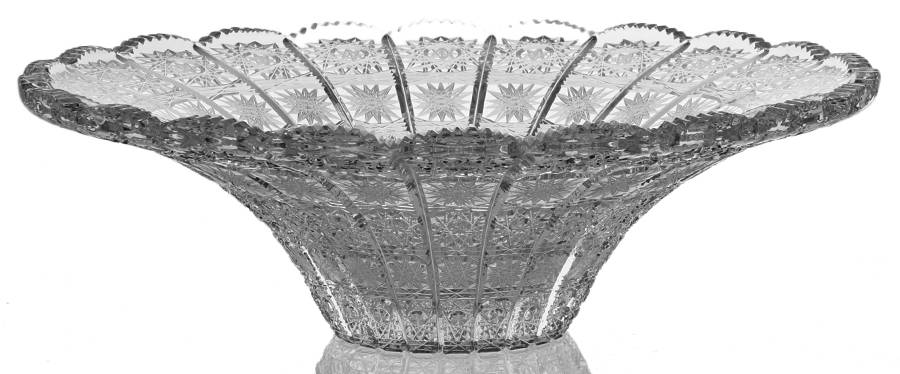 Queen Lace (Round Bowl Shape) 10" Flared Bowl by Queen Lace-1