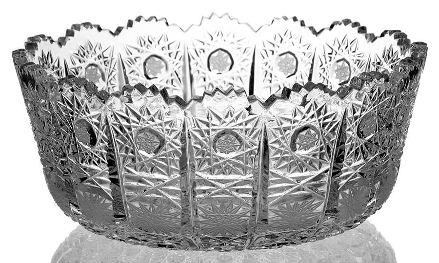 Queen Lace (Round Bowl Shape) 7" Round Bowl by Queen Lace-1
