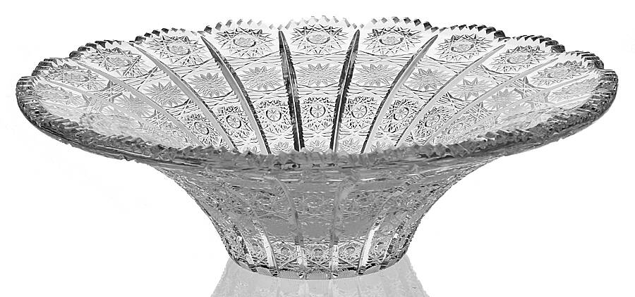 Queen Lace (Round Bowl Shape) 12" Round Bowl by Queen Lace-1