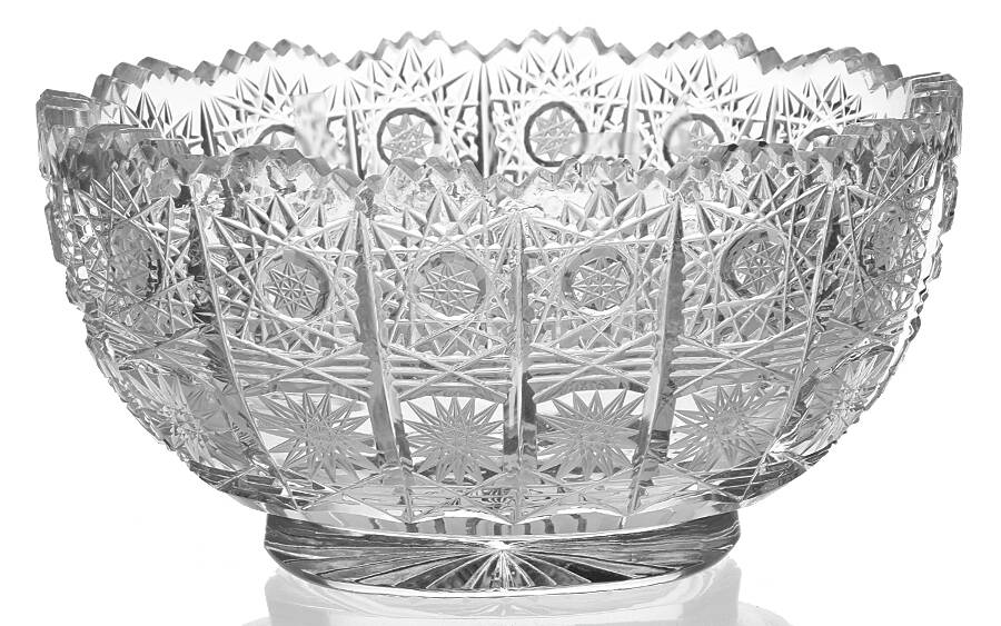 Queen Lace (Round Bowl Shape) 6" Oval Bowl by Queen Lace-1