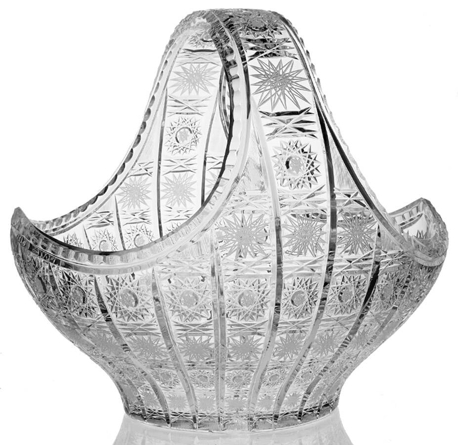Queen Lace (Round Bowl Shape) 14" Basket by Queen Lace-1