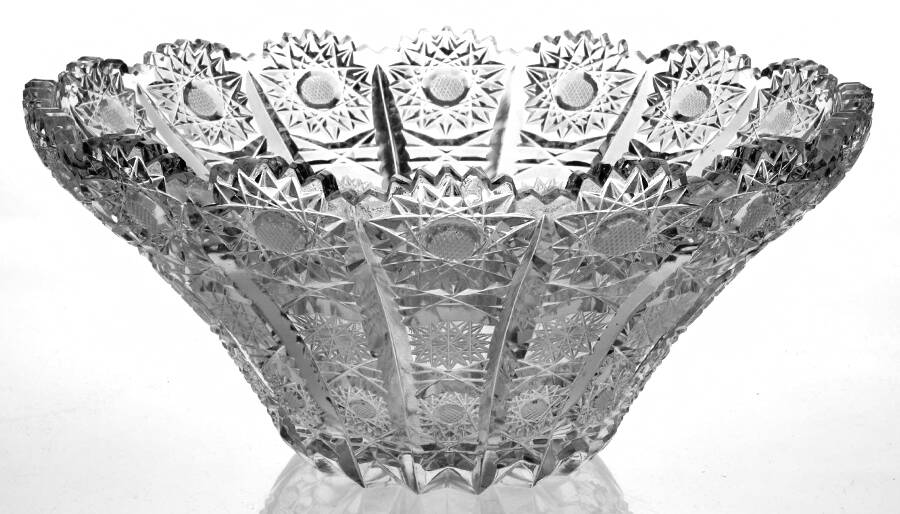 Queen Lace (Round Bowl Shape) 8" Cupped Bowl by Queen Lace-1