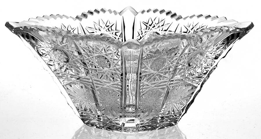 Queen Lace (Round Bowl Shape) Diamond Bowl by Queen Lace-1