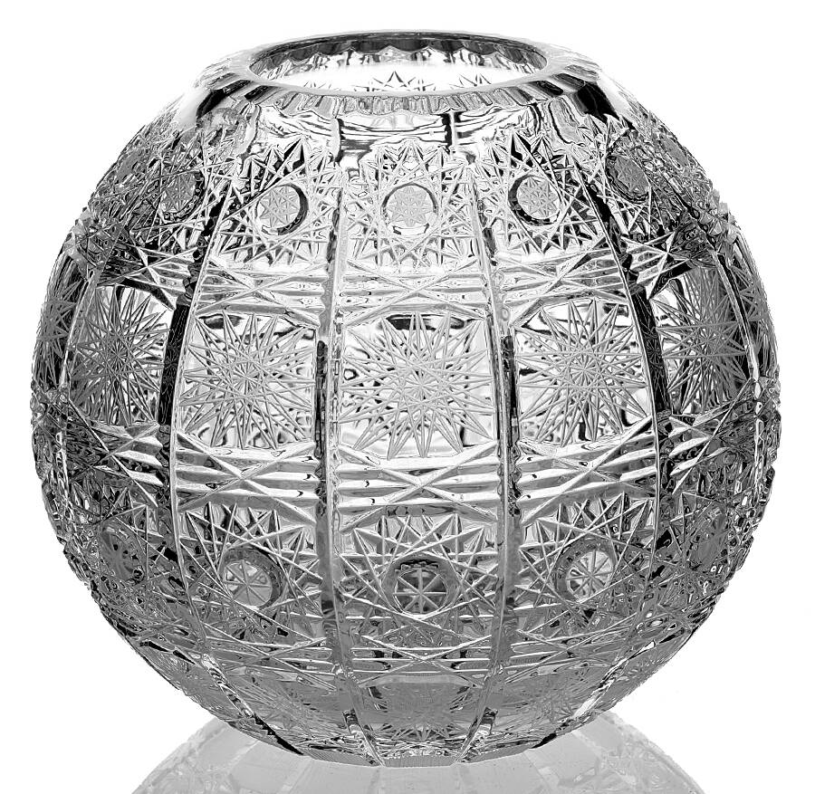 Queen Lace (Round Bowl Shape) 5" Rose Bowl by Queen Lace-1