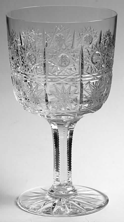 Queen Lace (Round Bowl Shape) Water Goblet by Queen Lace-1