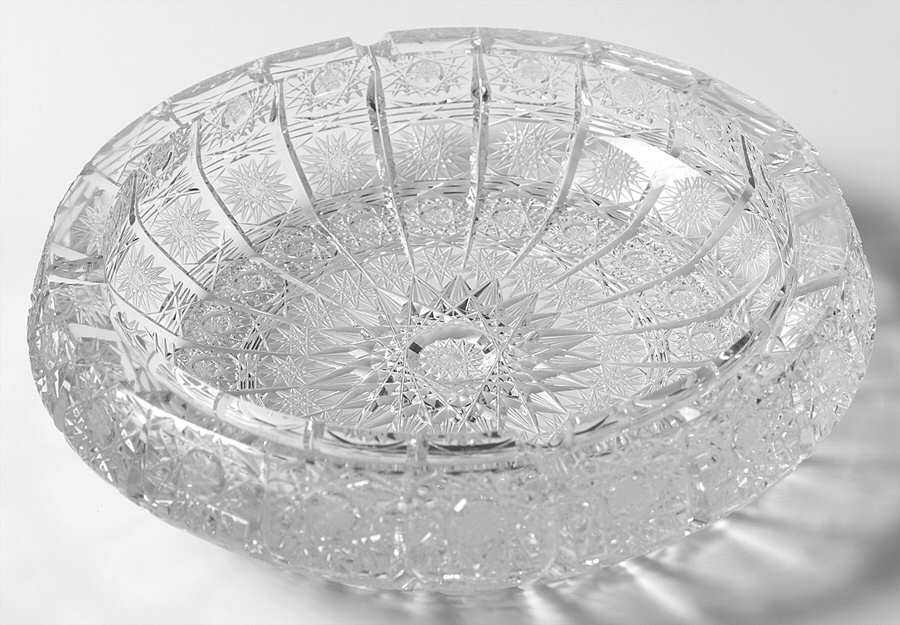 Queen Lace (Round Bowl Shape) 8" Ashtray by Queen Lace-1