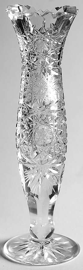 Queen Lace (Round Bowl Shape) 6" Bud Vase by Queen Lace-1