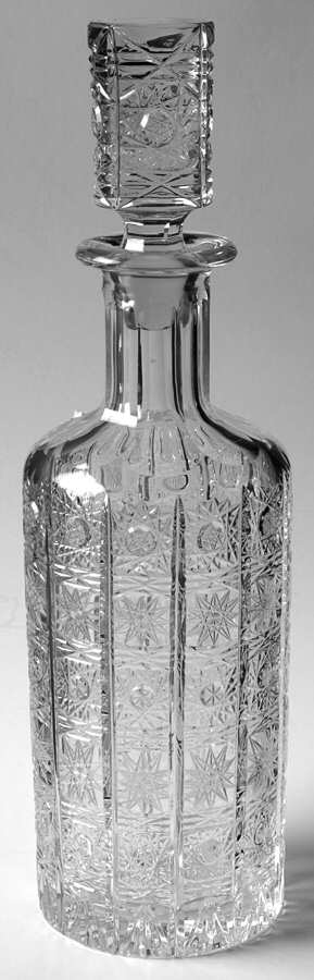 Queen Lace (Round Bowl Shape) Decanter & Stopper by Queen Lace-1