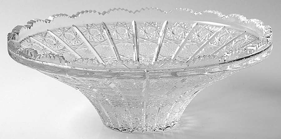 Queen Lace (Round Bowl Shape) 10" Cupped Bowl by Queen Lace-1