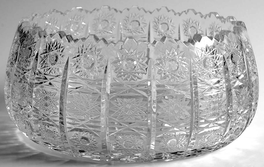 Queen Lace (Round Bowl Shape) 8" Round Bowl by Queen Lace-1
