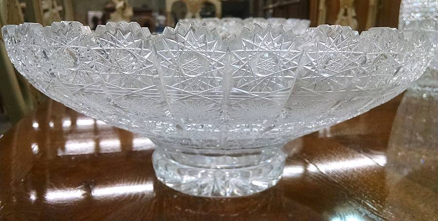 Queen Lace (Round Bowl Shape) 14" Round Bowl by Queen Lace-1