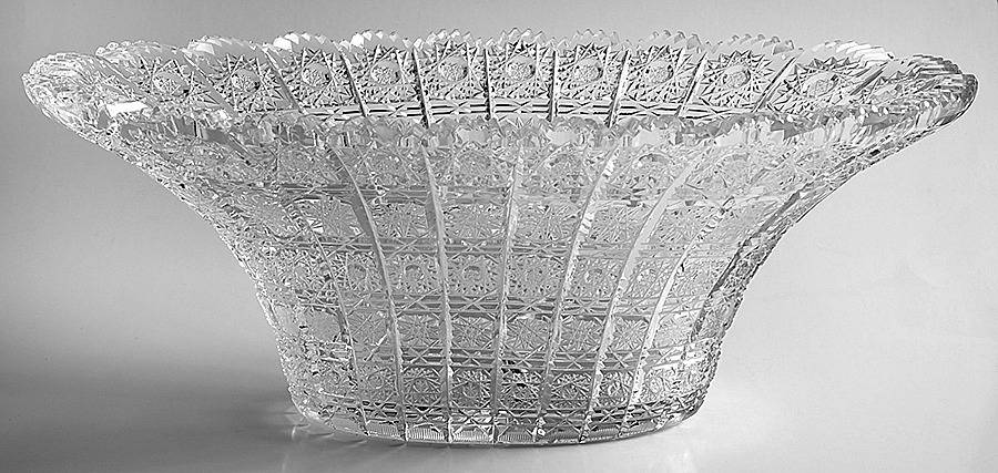 Queen Lace (Round Bowl Shape) 12" Oval Bowl by Queen Lace-1