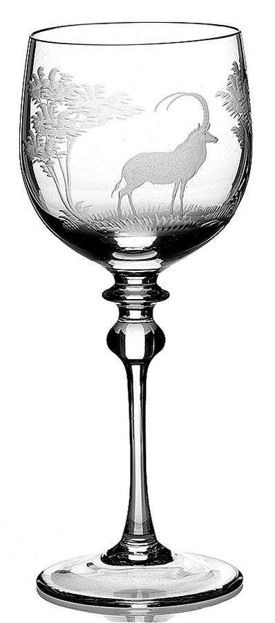 Kenyan-African Water Goblet by Queen Lace-1