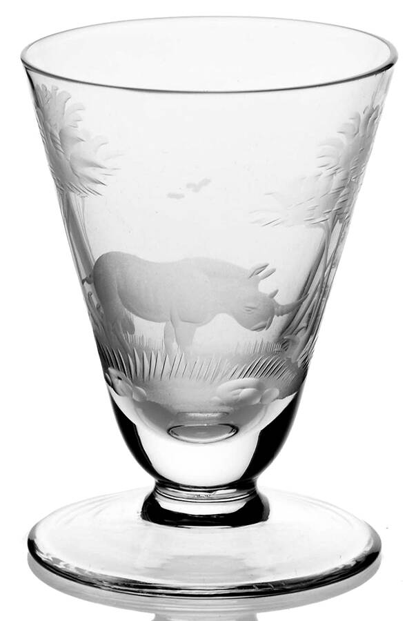 Kenyan-African Juice Glass by Queen Lace-1