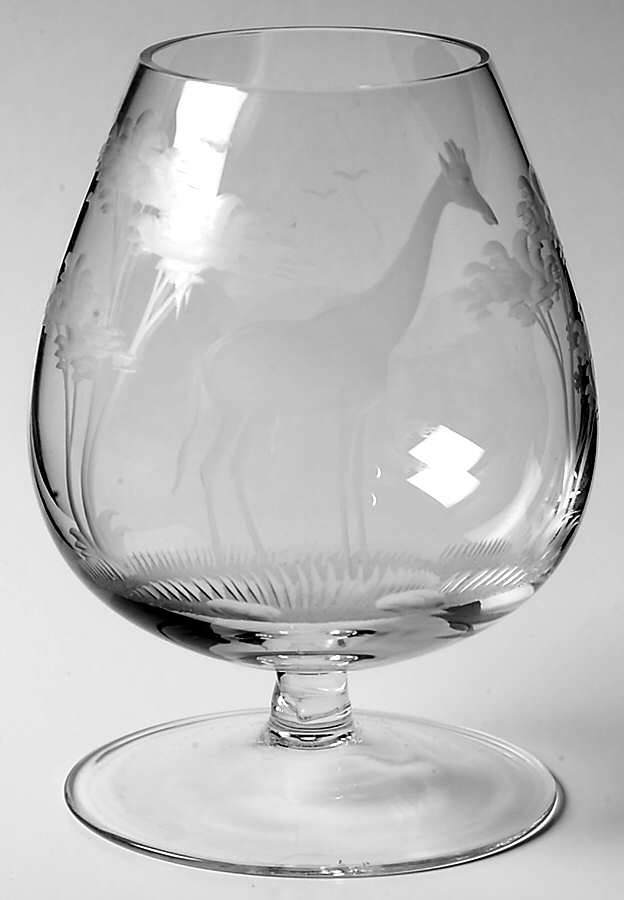Kenyan-African Brandy Glass by Queen Lace-1