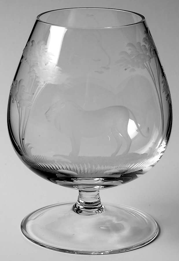 Kenyan-African Brandy Glass by Queen Lace-1