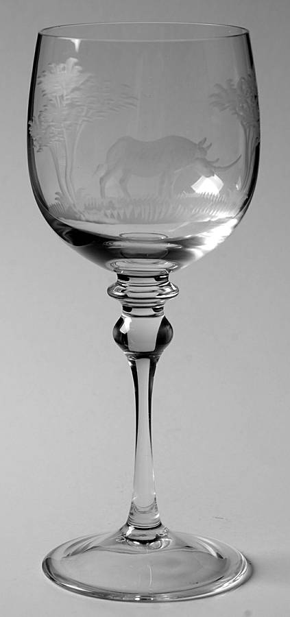 Kenyan-African Water Goblet by Queen Lace-1