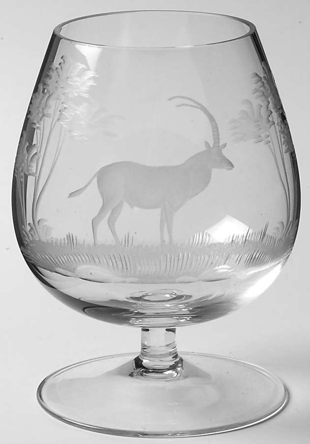 Kenyan-African Small Brandy Glass by Queen Lace-1