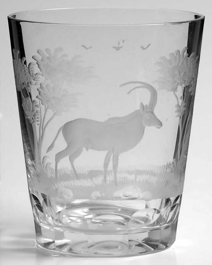 Kenyan-African 8 Oz Flat Tumbler by Queen Lace-1