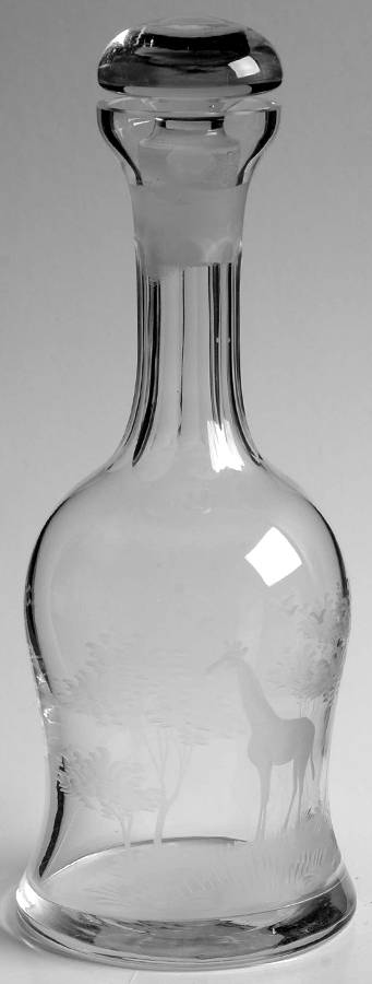 Kenyan-African Cordial Decanter & Stopper by Queen Lace-1