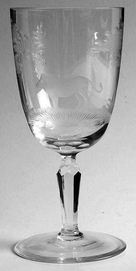 Kenyan-African Water Goblet by Queen Lace-1