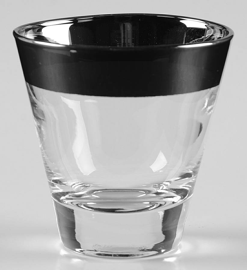 QUW1 4 Oz Flat Tumbler by Queen's Lusterwr Ltd-1