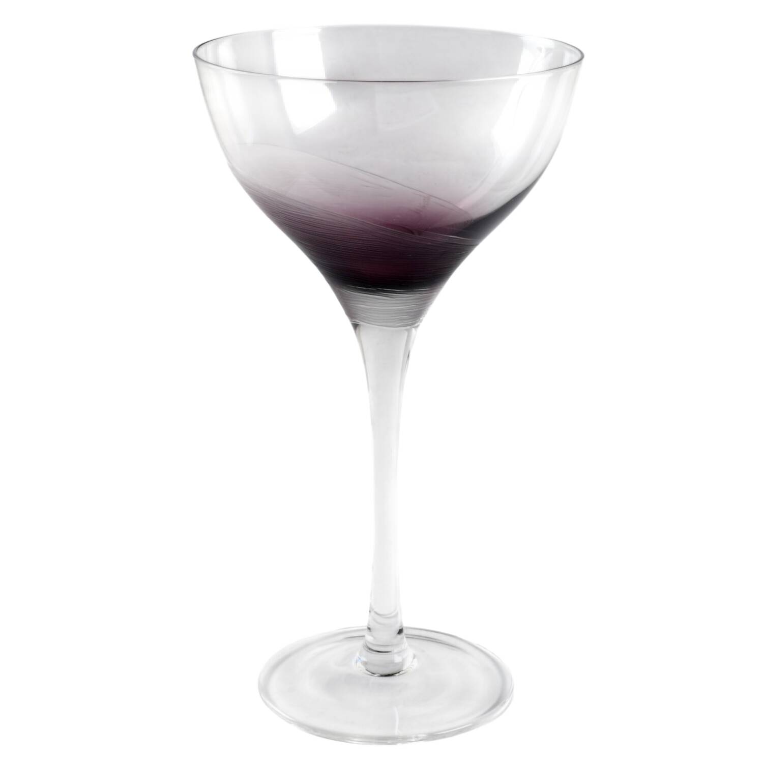 Topaz Martini Glass by Qualia Glass-1