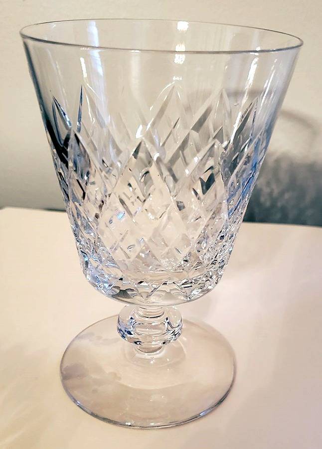 1002-4 Low Water Goblet by Rock Sharpe-1