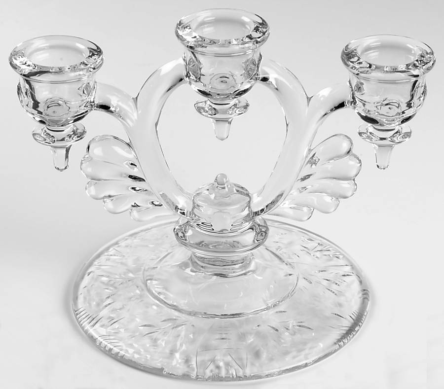 Fernwood (Polished) 3 Light Candlestick by Rock Sharpe-1