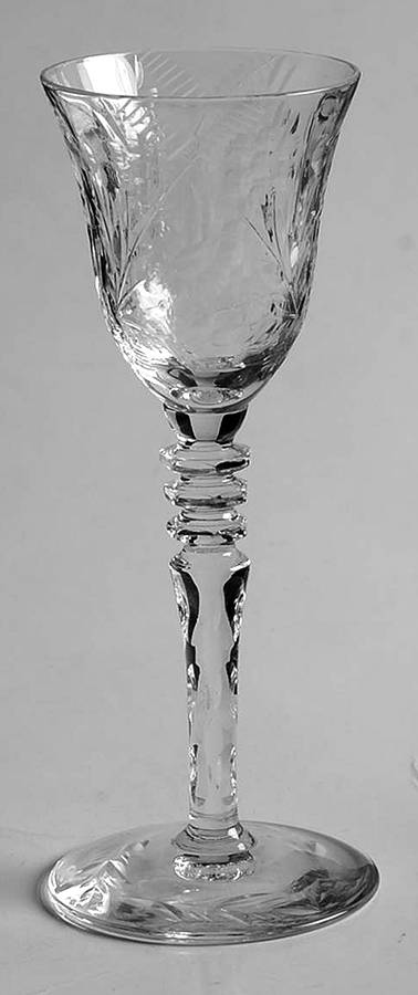 Fernwood (Polished) Cordial Glass by Rock Sharpe-1