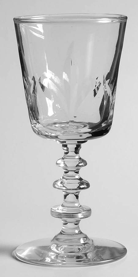 Fleur De Lis Wine Glass by Rock Sharpe-1