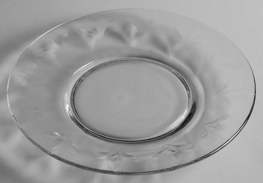 Fleur De Lis Luncheon Plate by Rock Sharpe-1