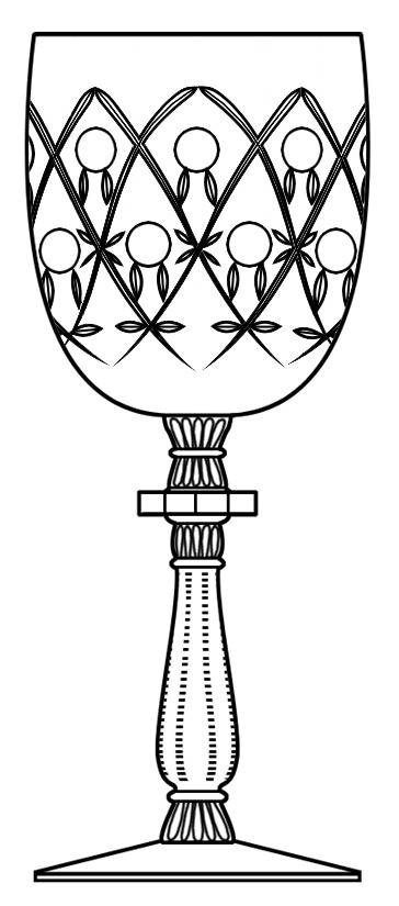 Lady Stuart Water Goblet by Rock Sharpe-1