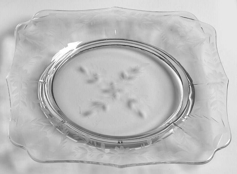 Spode Square Plate by Rock Sharpe-1