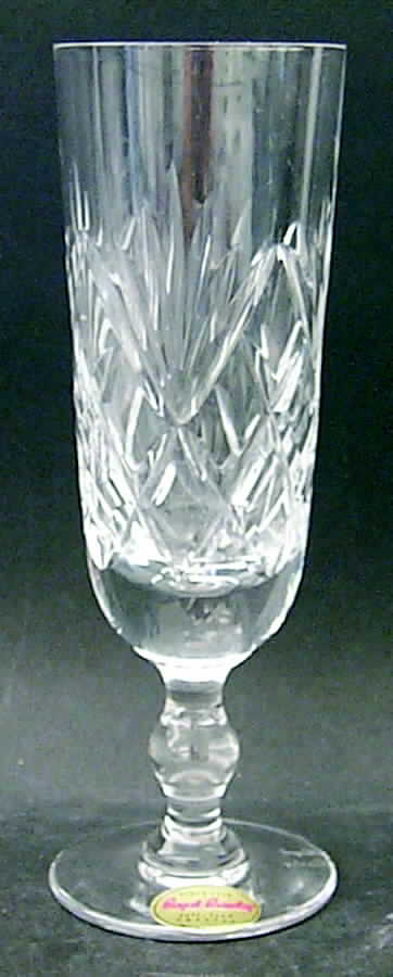 Braemar (Short Stem) Fluted Champagne by Royal Brierley-1