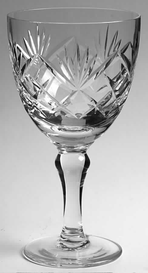 Braemar (Tall Stem) Water Goblet by Royal Brierley-1
