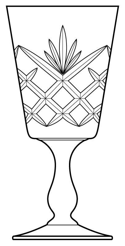 Goodwood Water Goblet by Royal Brierley-1
