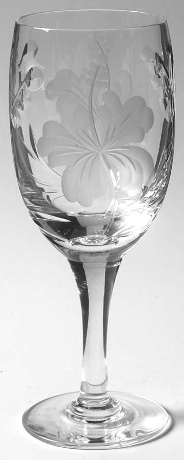 Hibiscus Wine Glass by Royal Brierley-1