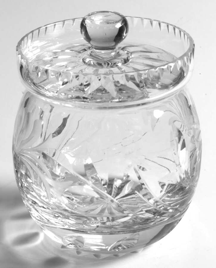 Honeysuckle Honey Pot & Lid by Royal Brierley-1