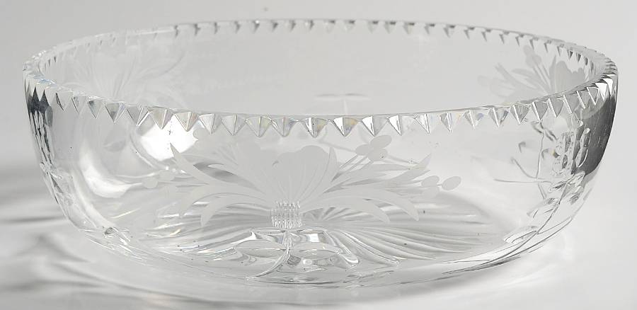 Honeysuckle Shallow Bowl by Royal Brierley-1