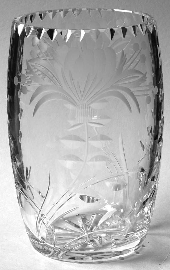 Honeysuckle 6" Flower Vase by Royal Brierley-1