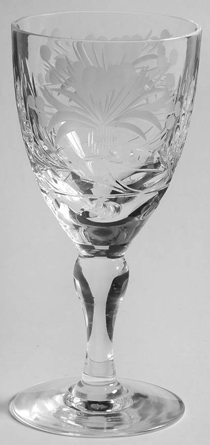Honeysuckle Sherry Glass by Royal Brierley-1