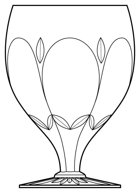Knight Water Goblet by Royal Brierley-1