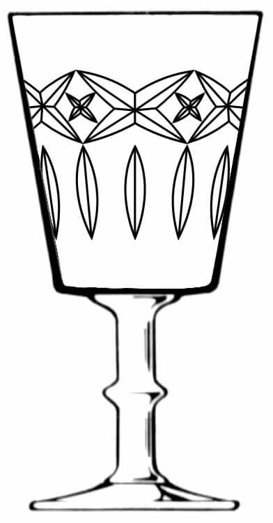 RBR1 Water Goblet by Royal Brierley-1