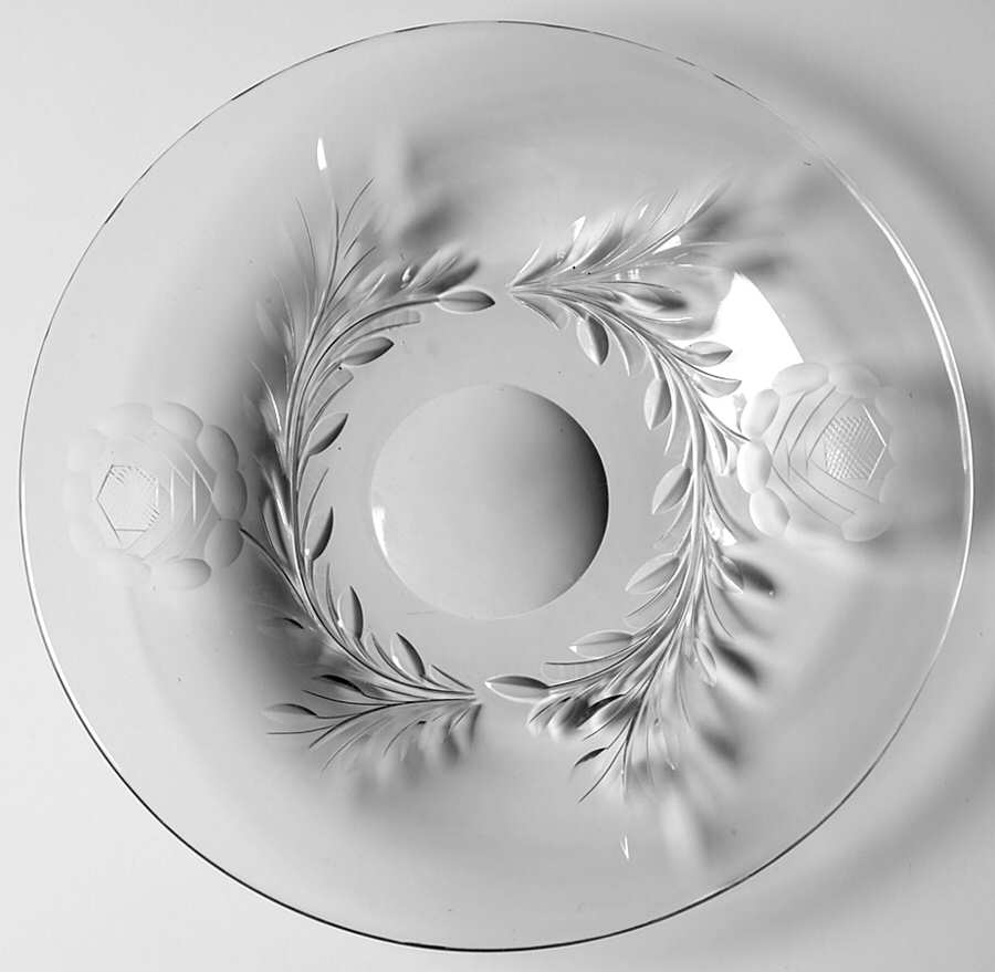 Rose Luncheon Plate by Royal Brierley-1