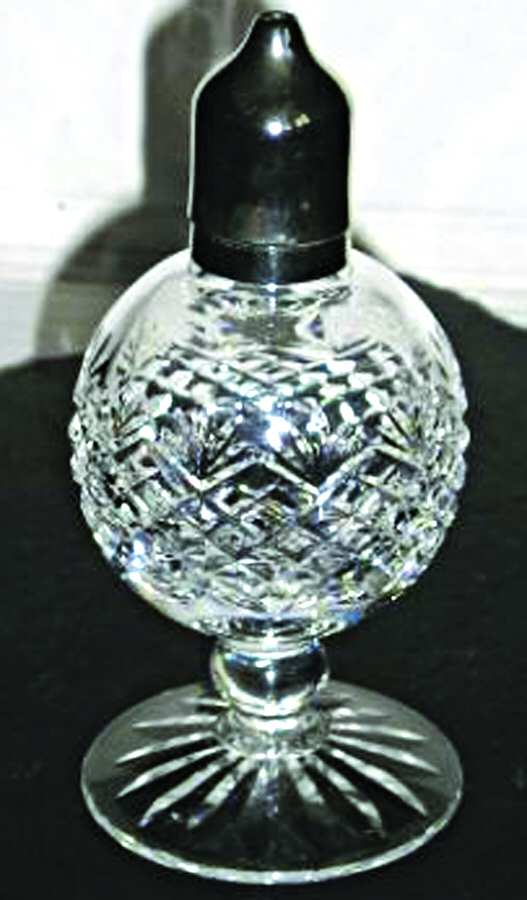 Stirling Footed Salt Shaker with Metal Lid by Royal Brierley-1