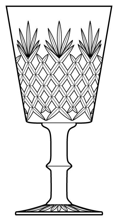 Stirling Water Goblet by Royal Brierley-1