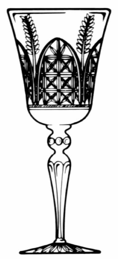 Viceroy Water Goblet by Royal Brierley-1